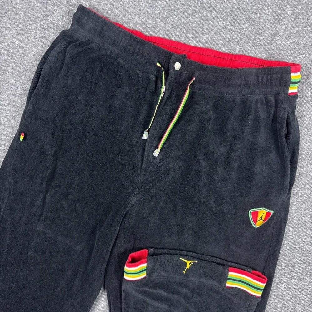 Jordan Nike Jogger Pants Men XXL Vintage Y2K Warmup Training Baggy Terry African